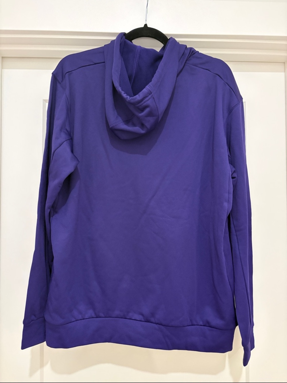 NWT [adidas] Washington Huskies NCAA Long-Sleeve Hooded Hoodie Sweatshirt Mens M - Picture 7 of 11